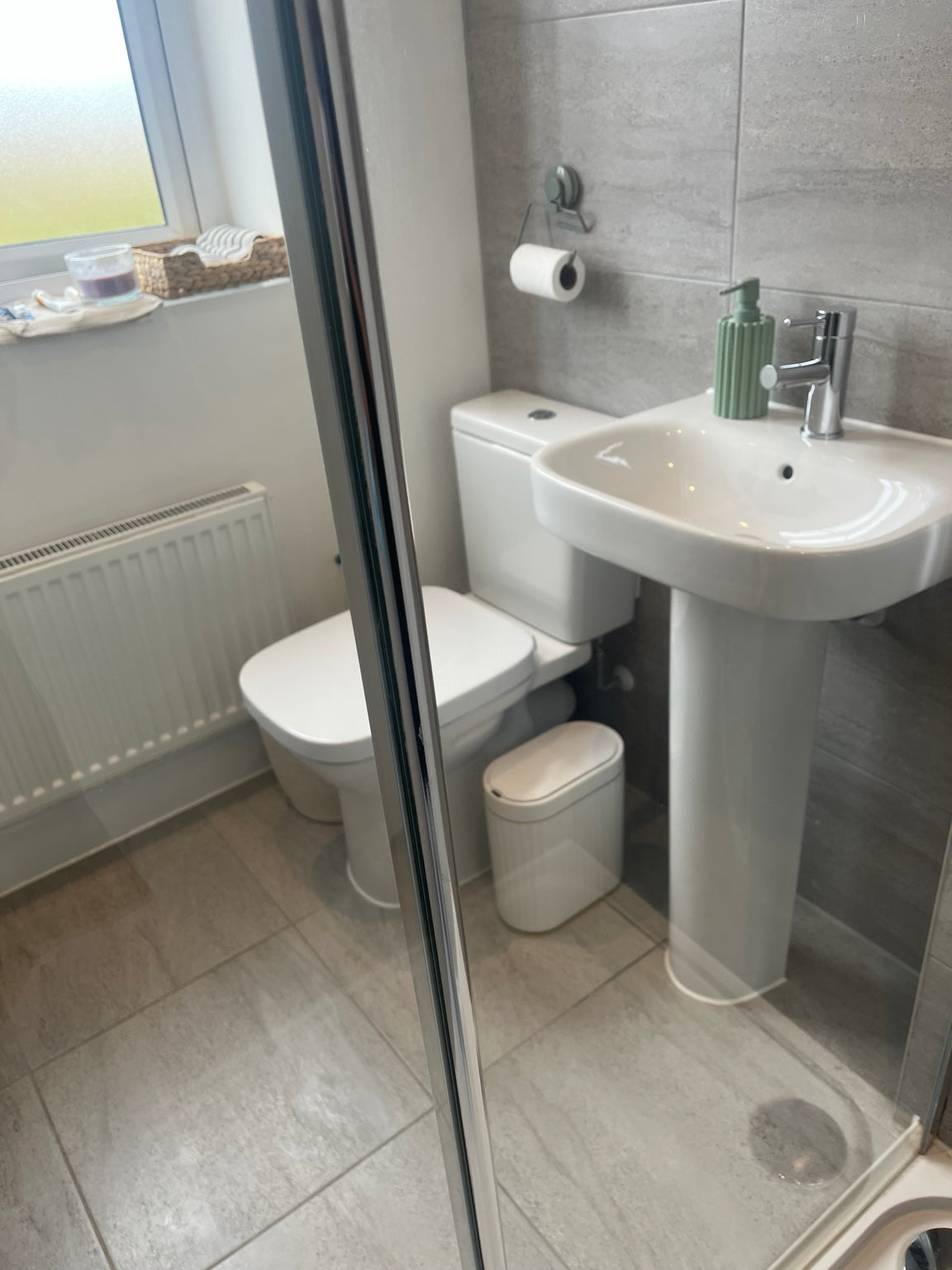 Clean bathroom